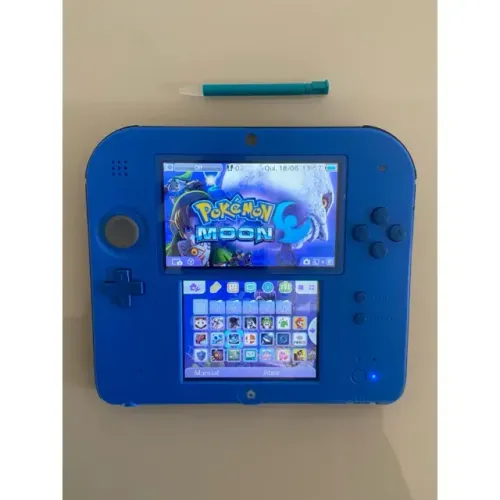 Nintendo 2DS Desbloqueado Com Jogos Mario Zelda Pokemon