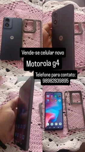 Celular G4 Motorola 128GB novo