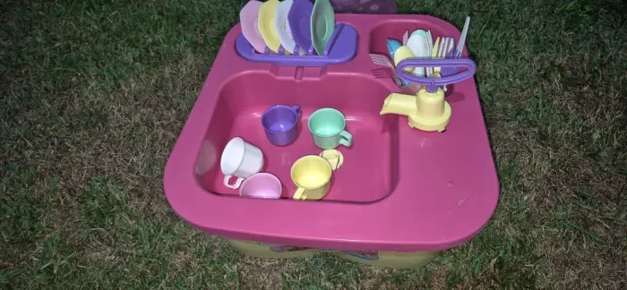 Pia de Cozinha Infantil Acqua Brink da marca Homeplay para brincar