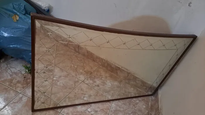 Espelho madeira pura
