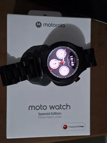 Moto watch by polar estado de zero