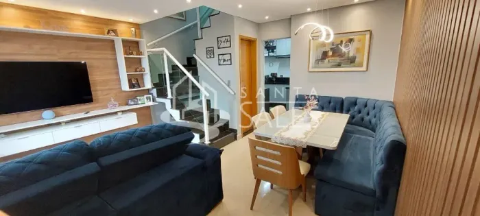 Casa em Condomínio à Venda na Vila Esperança, Penha São Paulo-SP: 2 Quartos, 2 Suítes, 1 S