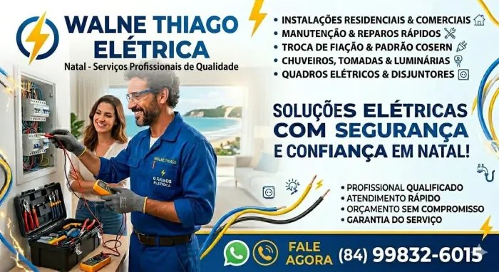 Eletricista precisou,so chamar