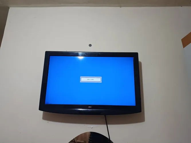 TV com defeito