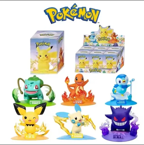 Kit 4 itens pokémon