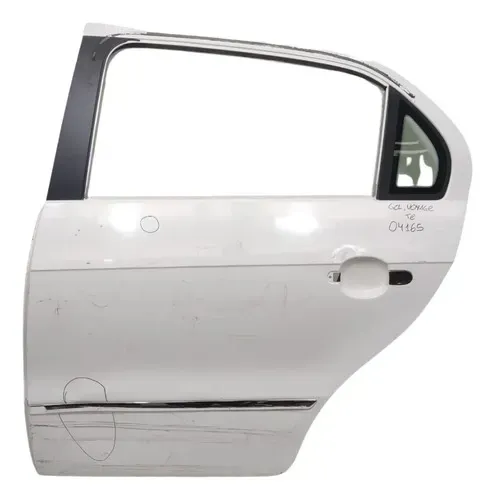 Porta Traseira Esquerda Gol Voyage 2008 2023 Branco Avaria