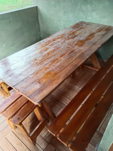 Mesa pra 8 ou 10 pessoas 