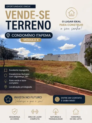 Vendo Terreno na Fazenda Itapema
