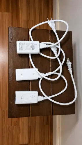 Kit com 3 Injetores PoE Ubiquiti Originais