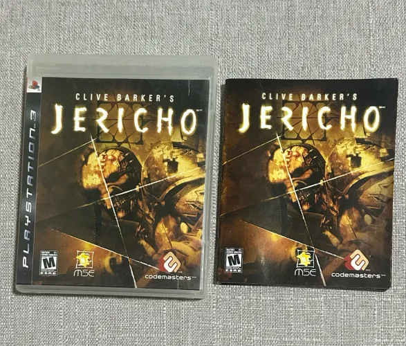 Clive Barker's Jericho PS3 Original Mídia Física Jogo Raro