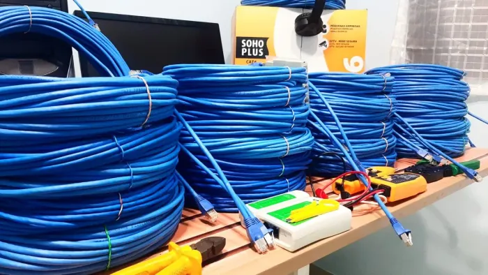 CABO DE REDE CAT6 E CAT.5E ( ENTREGA GRÁTIS ) 5 METROS 10 METROS 15 METROS 20 METROS ETC..