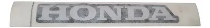 Adesivo Emblema Moto Honda Original (unidade) Preto / Prata