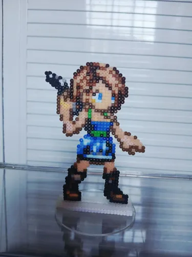 Arte em pixel "Re3 jill"