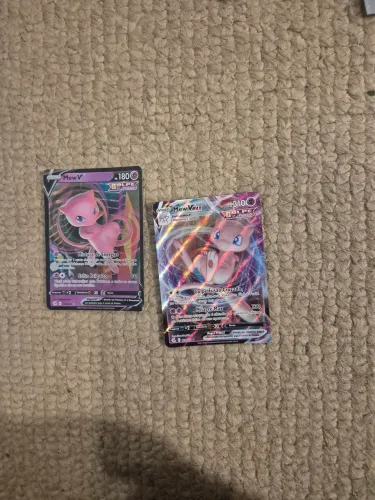Cartas mew V e Vmax