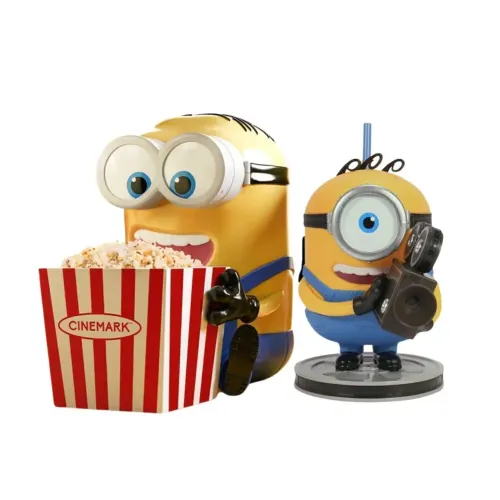 Combo Balde + Copo Minions Cinemark Premium