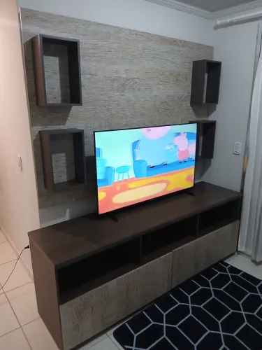 Rack com painel