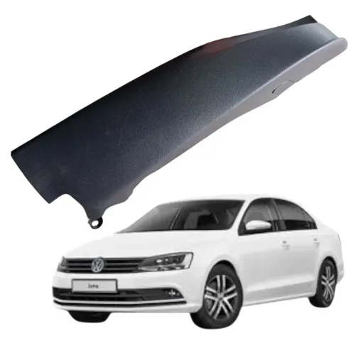 Acabamento Banco Traseiro Direito Vw Jetta 2011 2017 Preto