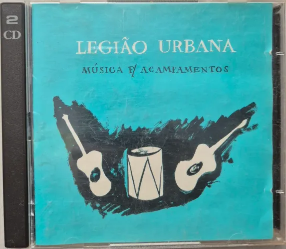 CD duplo legião urbana música para acampamentos