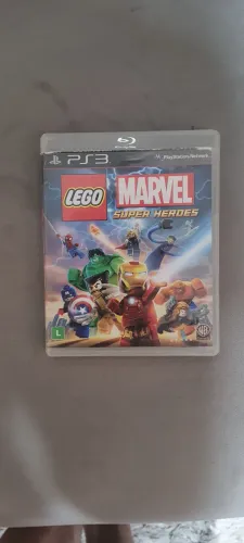 LEGO Marvel Super Heroes PS3 mídia física USADO!