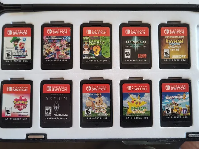 Jogos sem Case NINTENDO SWITCH - A Partir de R$75