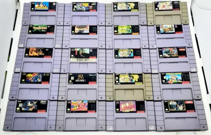 Fitas originais de Super Nintendo - Preços na descrição
