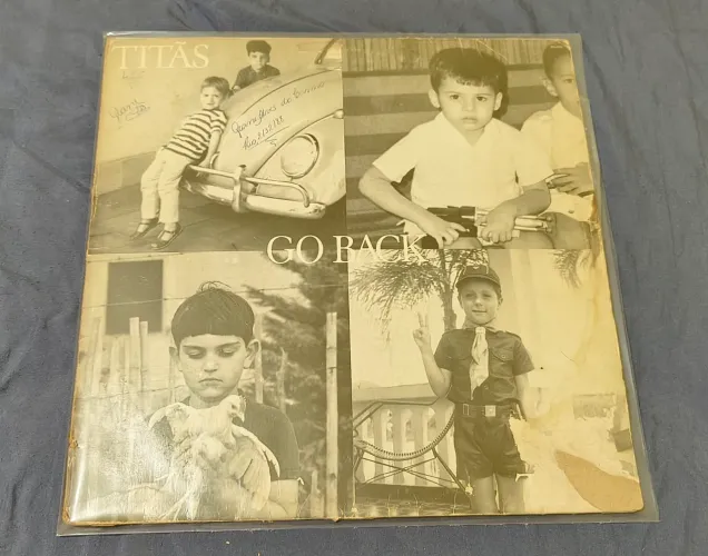 LP Vinil Titãs Go Back Raridade