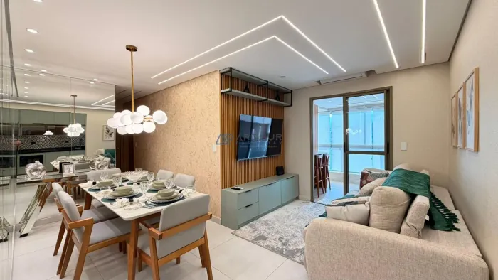 Apartamento à venda em Praia Grande, Canto do Forte com 2 suítes, 88m² e 2 vagas
