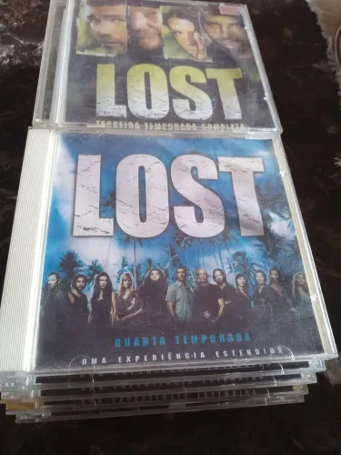 Coletânea Lost 3° e 4° temporada completa.