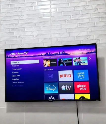 Smart tv 32 Full HD aceito cartão faço entrega