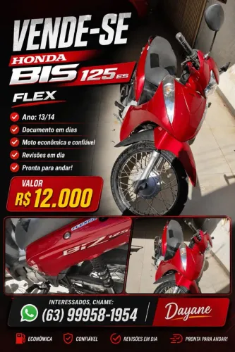 Moto a venda 