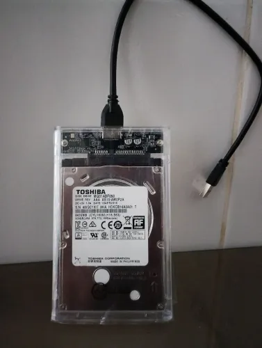 HD externo - Case + HD de 1TB, 500GB ou 320GB