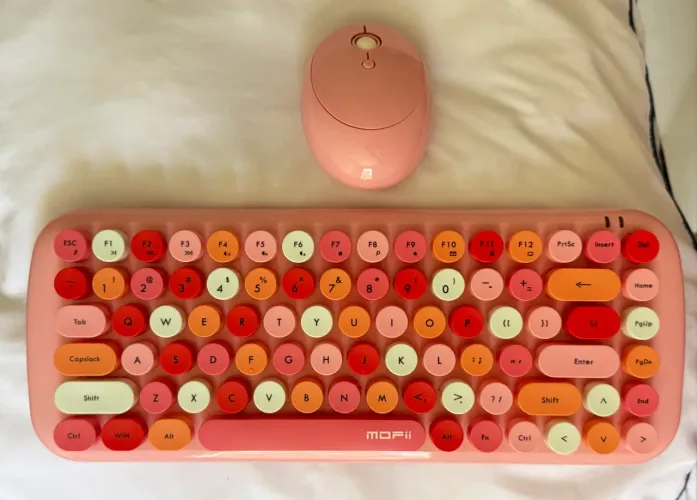 TECLADO E MOUSE Mofii Candy (mouse sem fio)