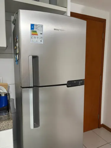 Vendo Geladeira inox Brastemp 375L