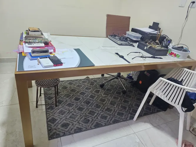 Mesa escritório consultório luxo
