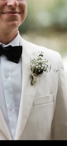 Blazer de Linho - Off White - Masculino
