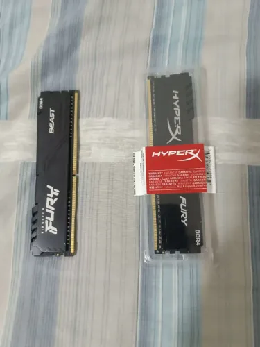 Kit 16GB DDR4 | Fury Beast + HyperX