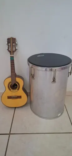 Cavaco "Carlinhos Luthier" elétrico + Rebolo em alumínio RMV
