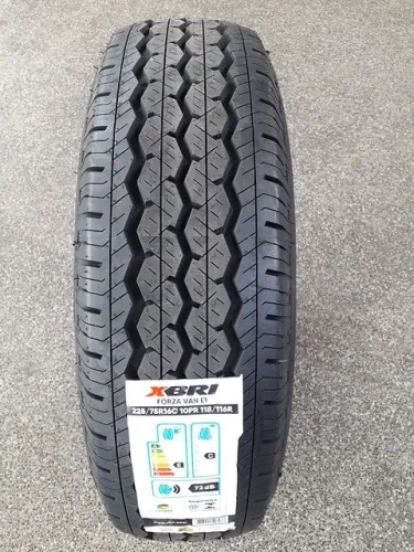 Pneu 225/75R16 C 10 LONAS XBRI Forza VAN E1 118/116 R ( Pneu Iveco Daily, Pneu S