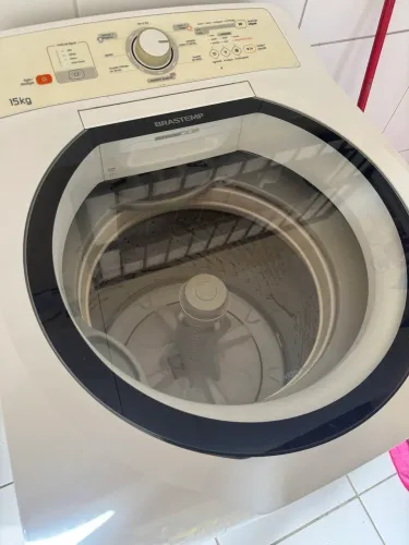 Lavadora 15 kg Brastemp com defeito na parte elétrica