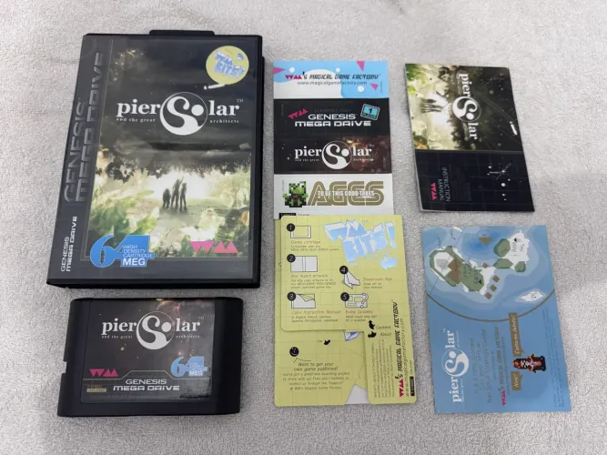 Jogo Píer Solar Mega Drive Original!