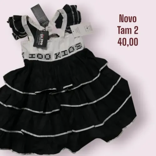 Vestido festa infantil