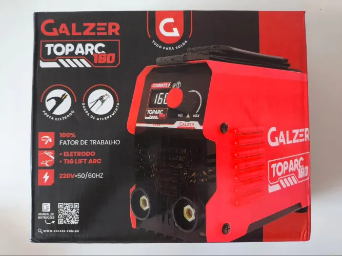 Máquina de Solda Galzer 160A NOVA PROMOÇÃO