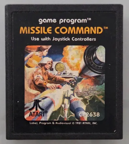 Cartucho Atari Missile Command