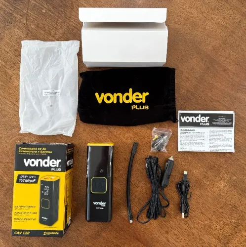 Compressor De Ar Automotivo Vonder Plus Cav 128 - Novo