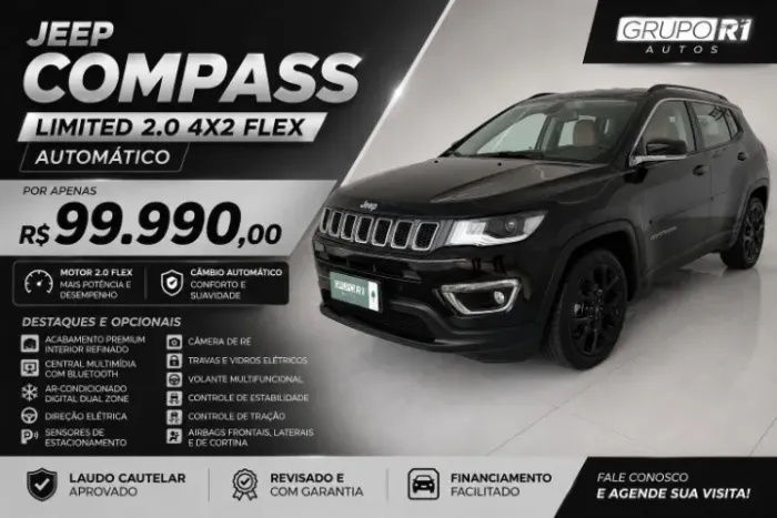 Jeep Compass Limited 2.0 4X2 Flex 16V Aut. 2019