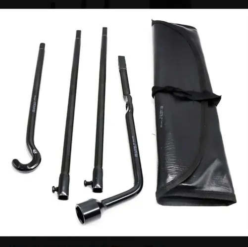 Kit macaco Conjunto Chaves Para Descer Estepe Hilux E Sw4 original 