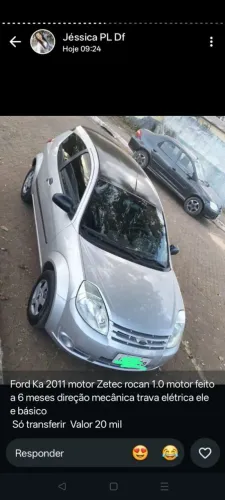 Ford KA 1.0 8v/1.0 8V ST Flex 3P 2011