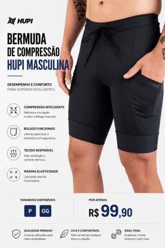 Bermuda HUPI corrida 