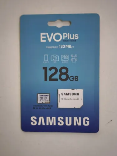 Cartão de memória Samsung evo plus 128gb