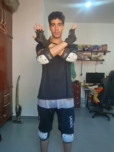 Kit de Proteção Traxart Pro T Completo (Patins/Skate) - Tamanho P